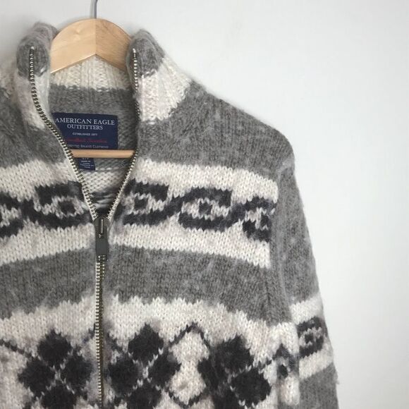 Wool Alpaca Sz S Sweater Jacket - Picture 1 of 5